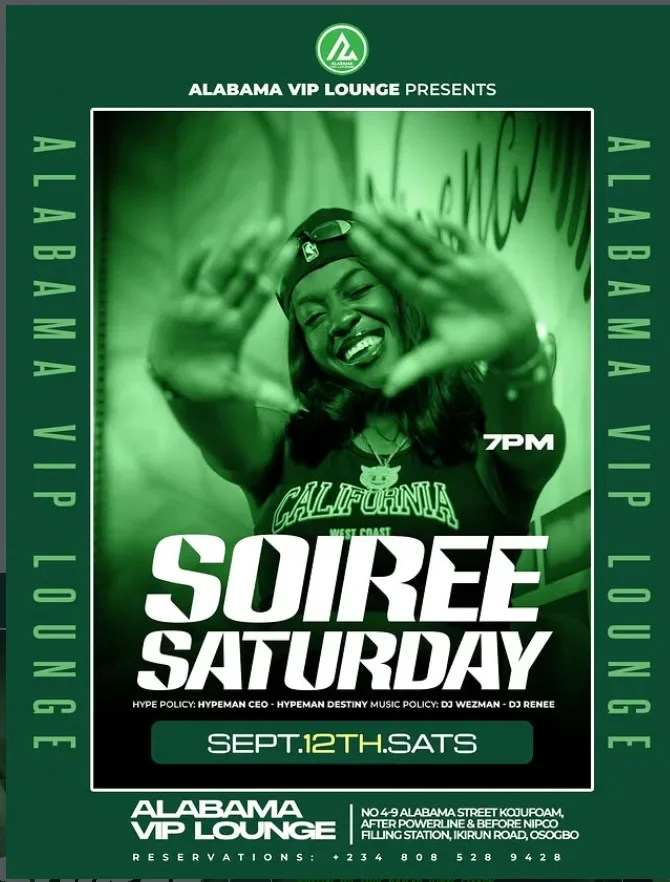 SOIRÉE SATURDAY