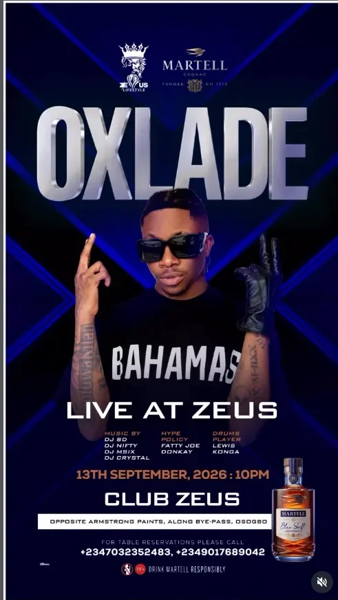 ZEUS × MARTELL with OXLADE