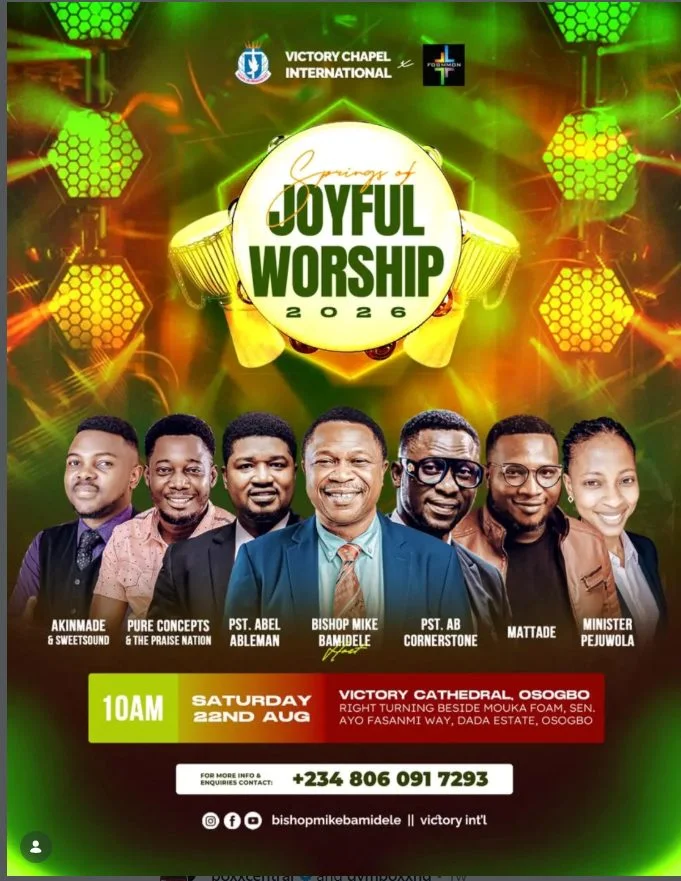 Springs of Joyful Worship 2026