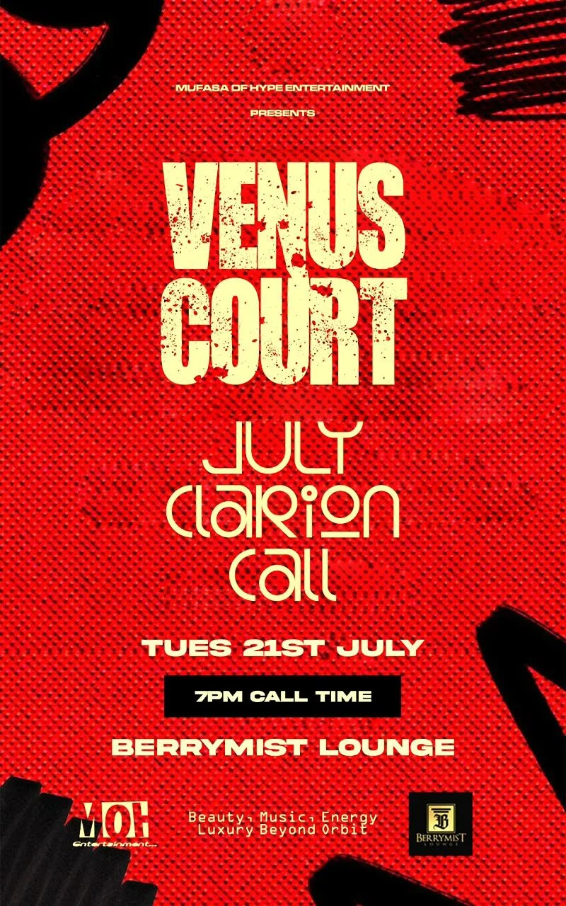 Venus Court - July Clarion Call