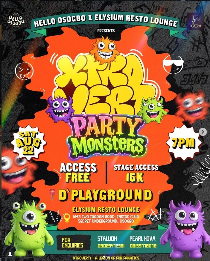 XTROVERT:D’PARTYMONSTERS