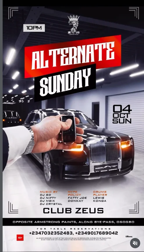 Alternate Sunday