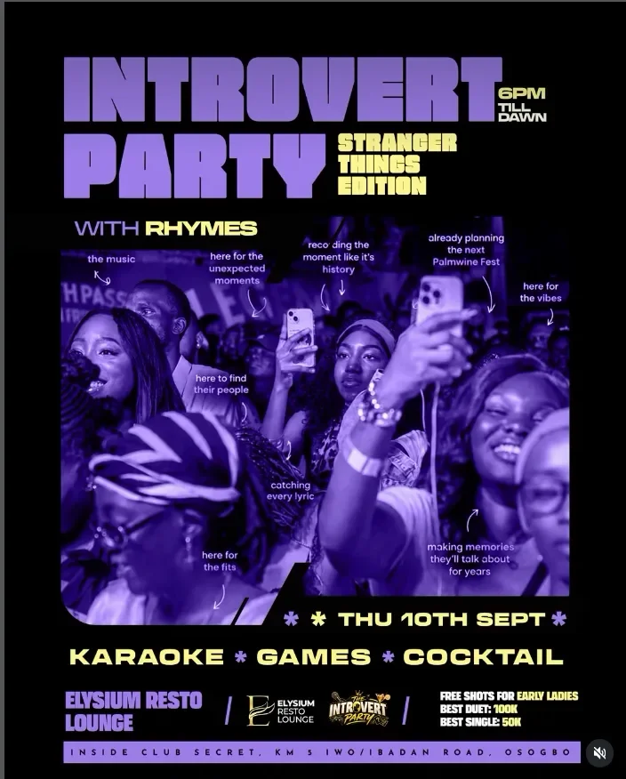 INTROVERT PARTY — STRANGER THINGS EDITION