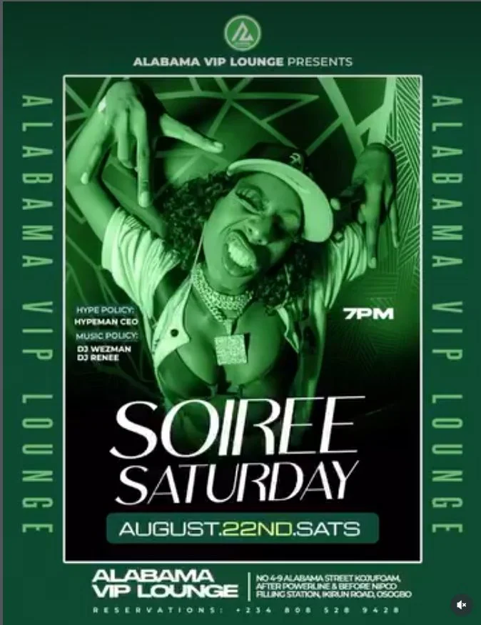 SOIREE SATURDAY