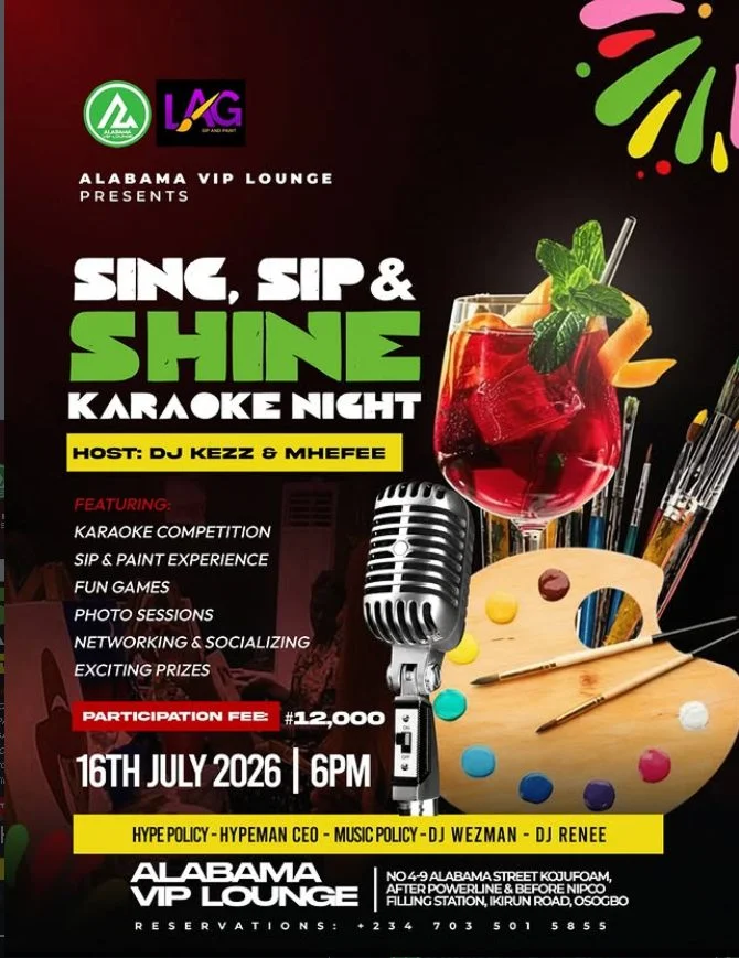 SING,SIP &SHINE KARAOKE NIGHT