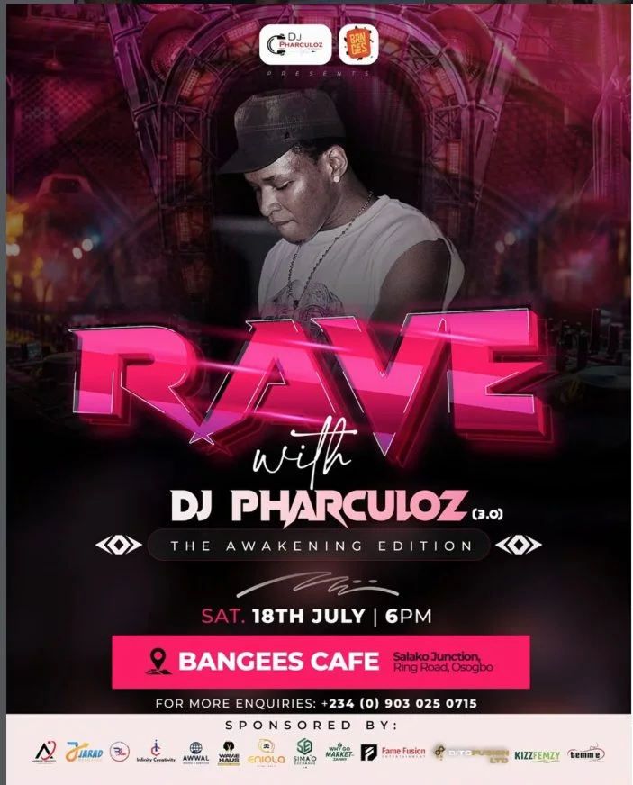 RAVE with DJ Pharculoz (3.0): The Awakening Edition