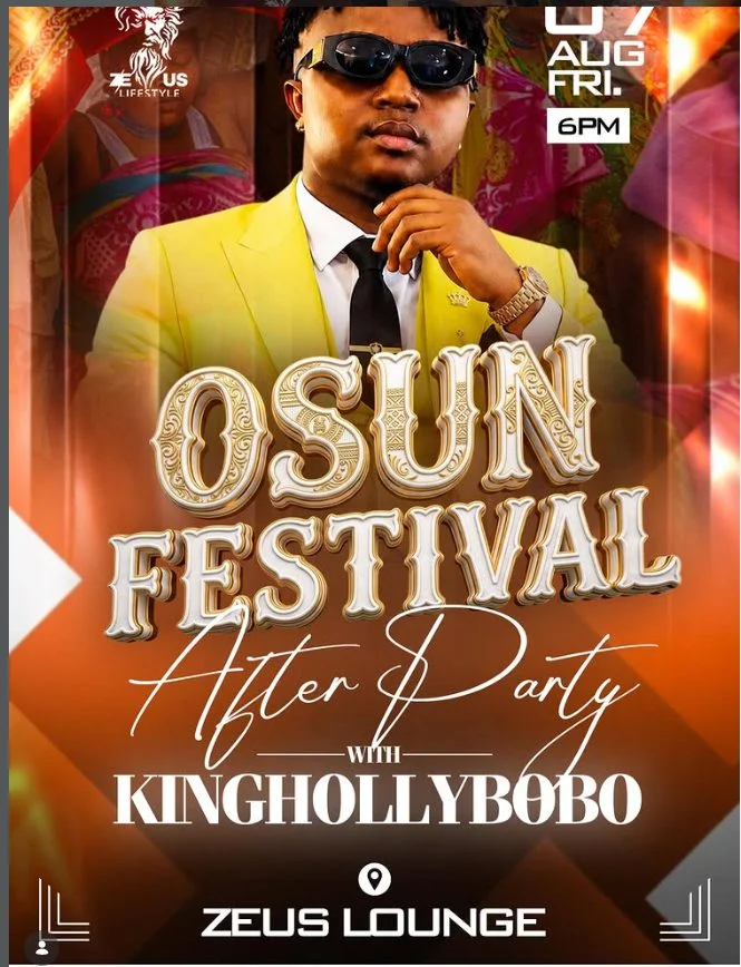 Osun Festival After Party with KingHollybobo