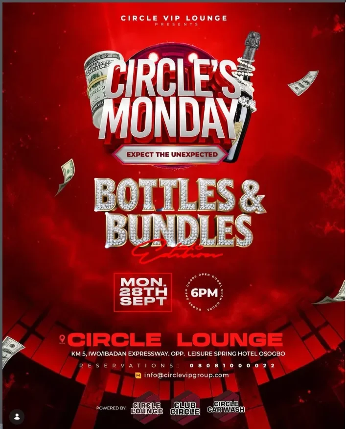 CIRCLE MONDAY - BOTTLES AND BUNDLES