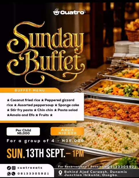 Sunday Buffet