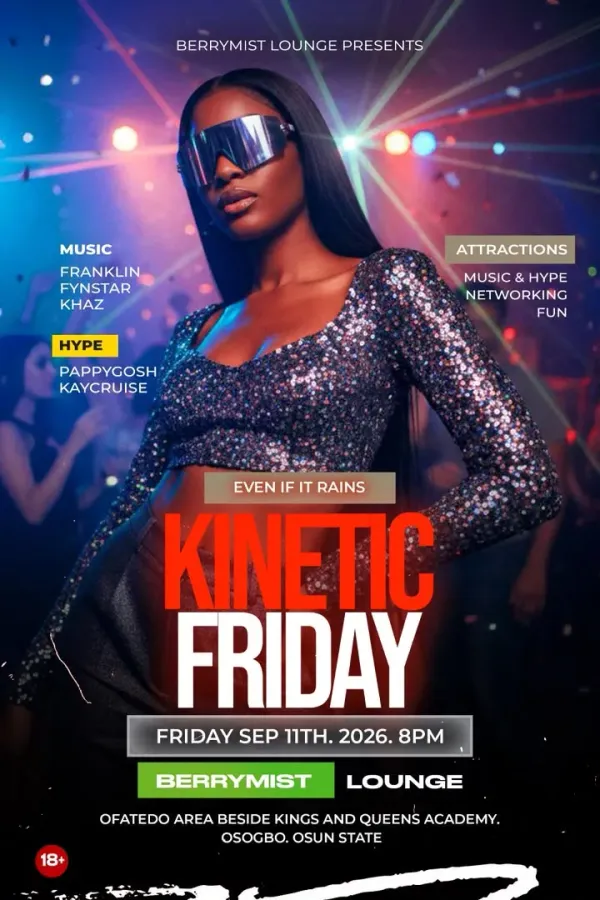 𝗞𝗜𝗡𝗘𝗧𝗜𝗖 FRIDAY