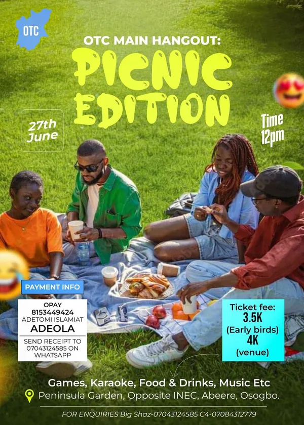 OTC HANGOUT 7.0 - PICNIC EDITION