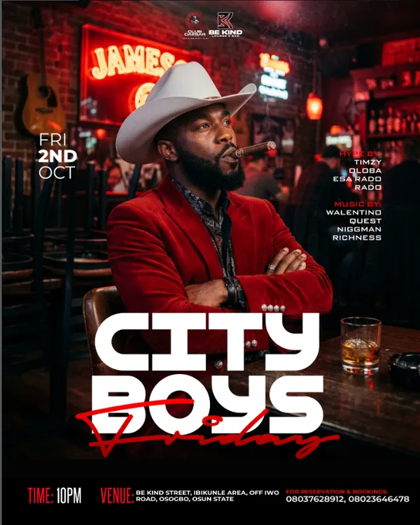 CITY BOYS FRIDAY